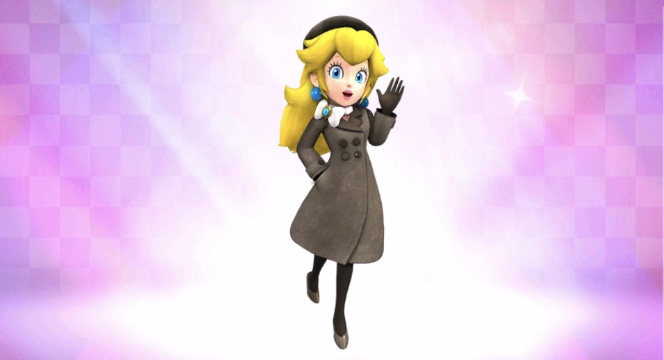 帽子をかぶったキャラ　一覧 ピーチ(ウィンター)