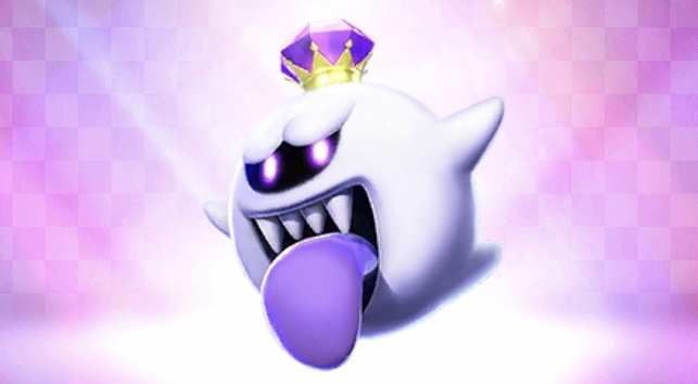 舌を伸ばしたキャラ　キングテレサ(ルイージマンション)