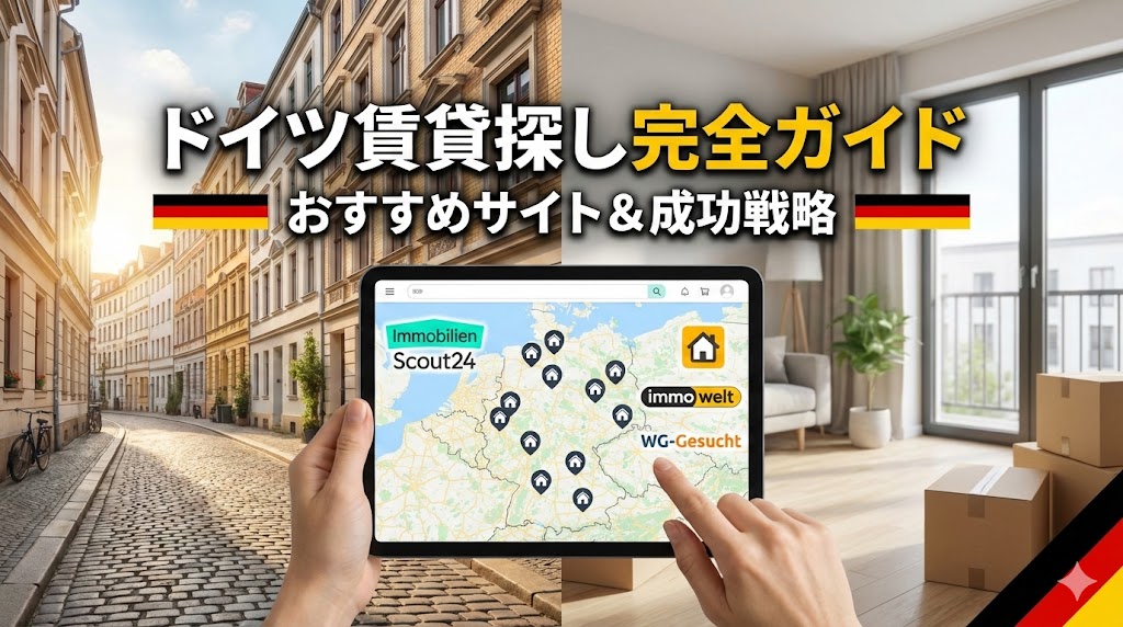 ドイツの賃貸探し方ガイド 推奨サイト 注意点