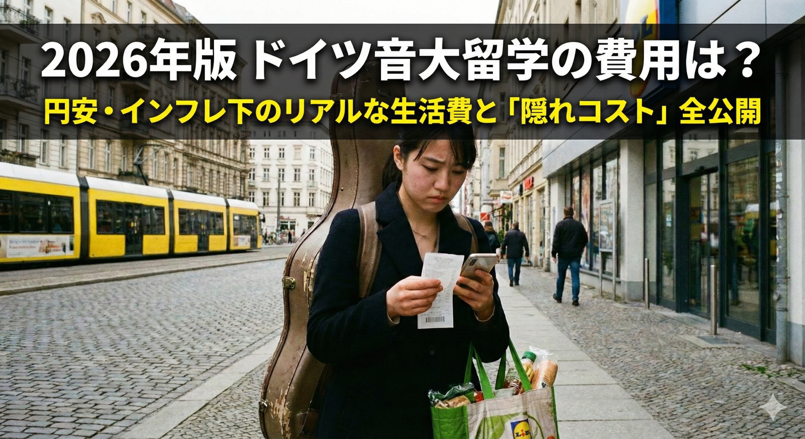 ドイツ音大留学の費用